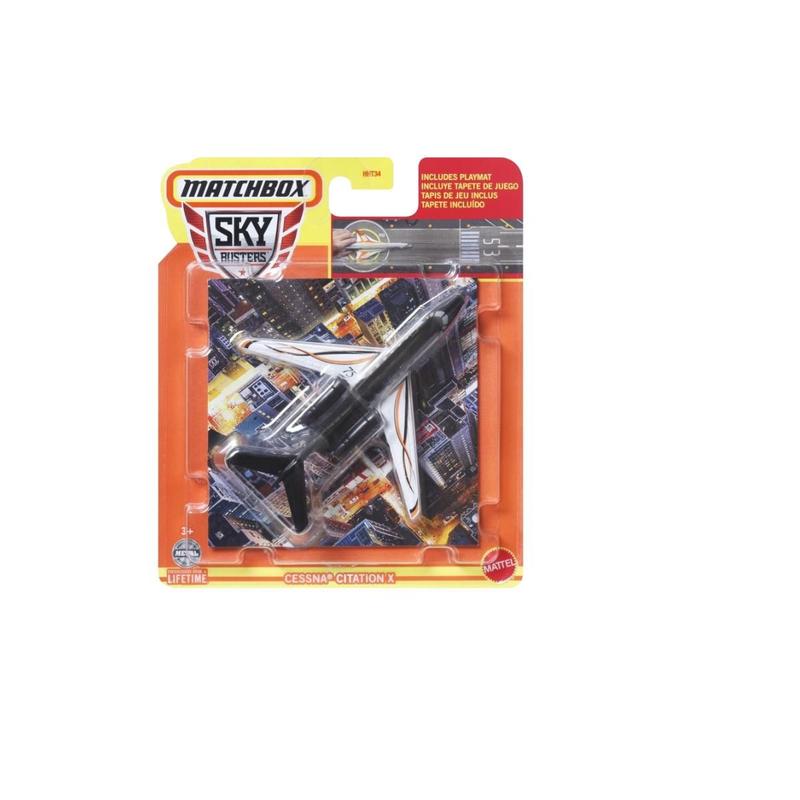 Miniatura matchbox sky busters 70 years cessna citation x hht34